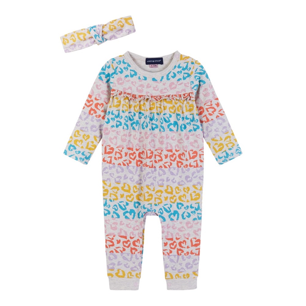 Andy & Evan romper with headband